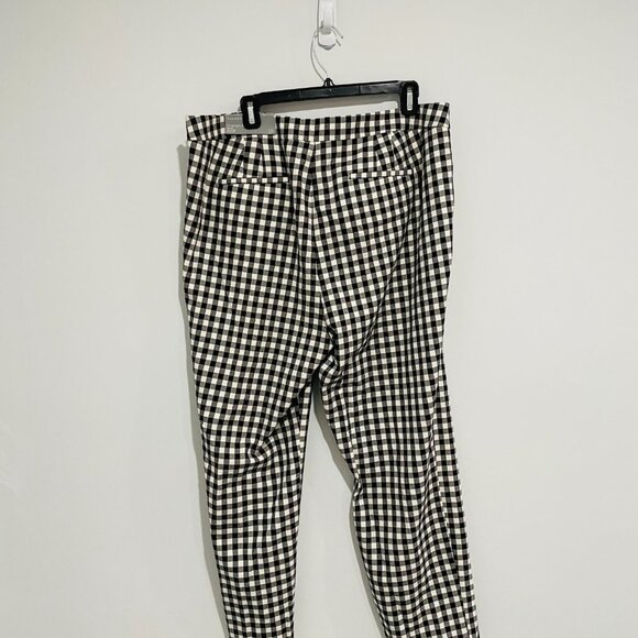 Talbot Women Chatham Ankle Checkers Size 16 Pants - Picture 9 of 13